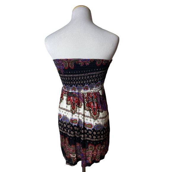 Forever 21 Multicolor Strapless Knit Tunic Tube Dress Size Small NWT - Picture 2 of 3